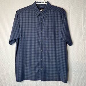 Marmot Casual Button Up Plaid Shirt Size XXL